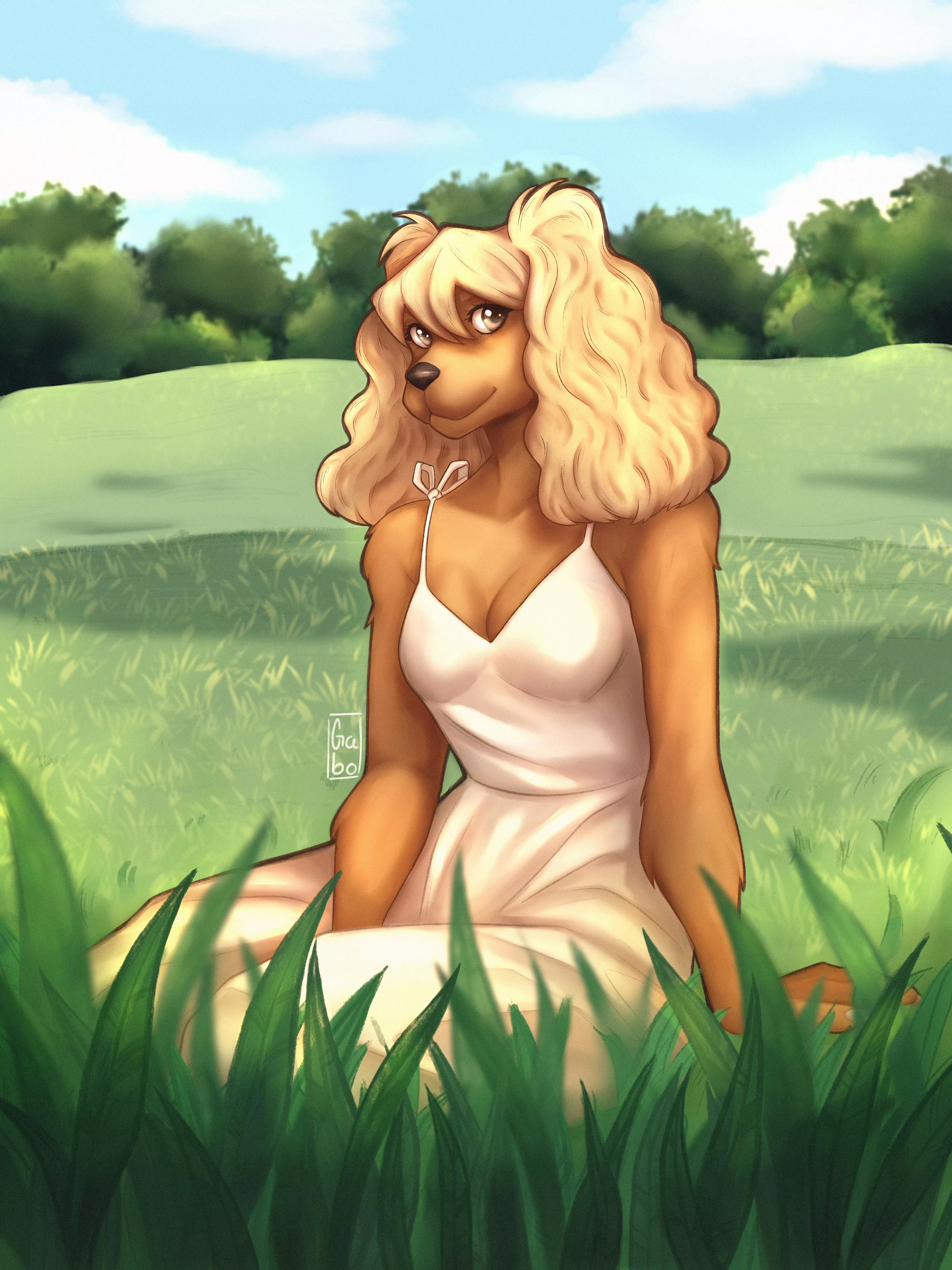 A piece I have done for myself haha I love the result <3 (My commissions are open ! DM me if you interested ^^)