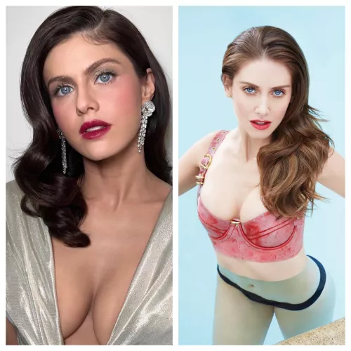 Drain me and goon me out to big tit goddesses like Alexandra Daddario and Alison Brie