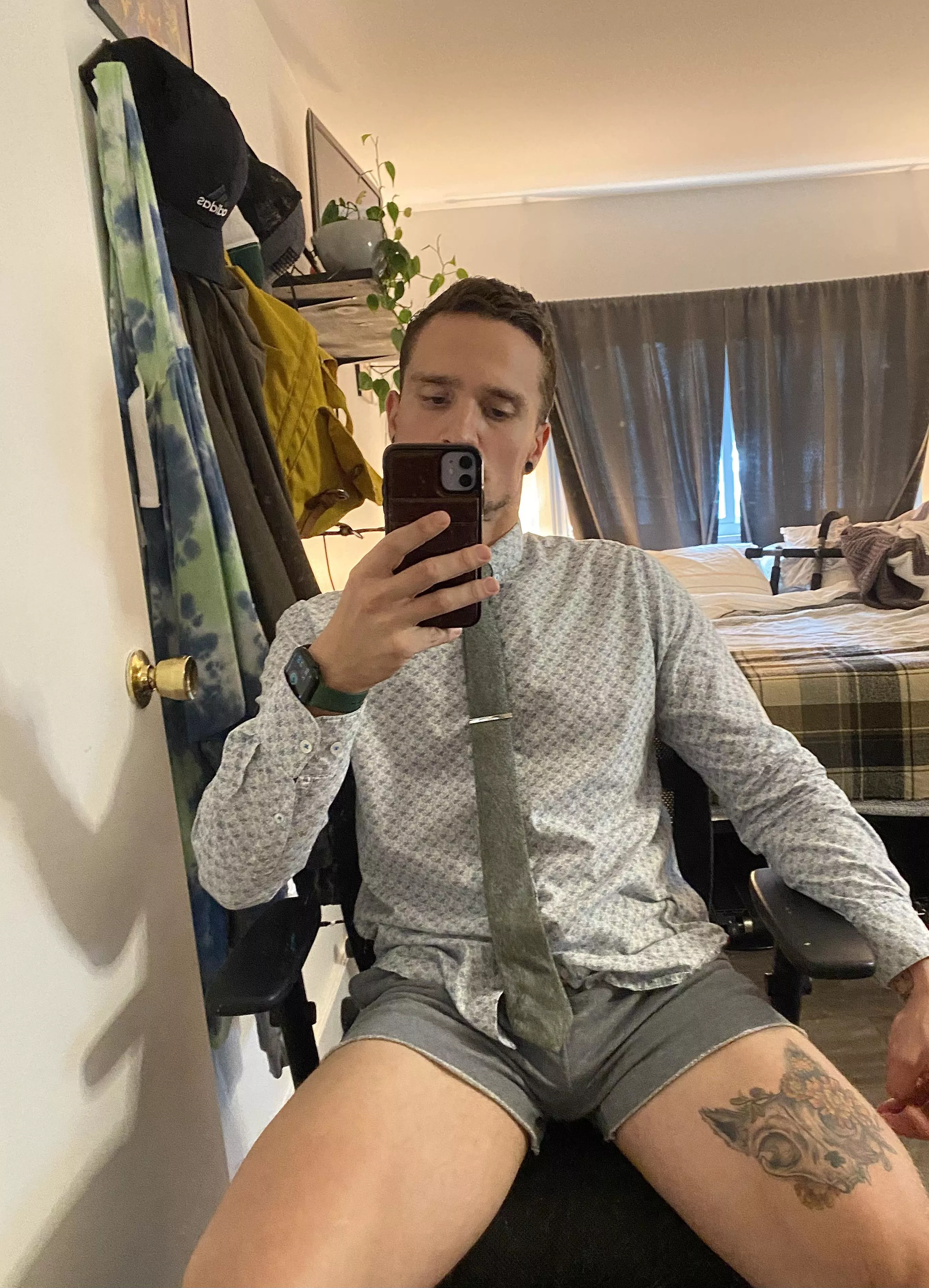 Had a virtual interview today so wore this. Wish me luck.