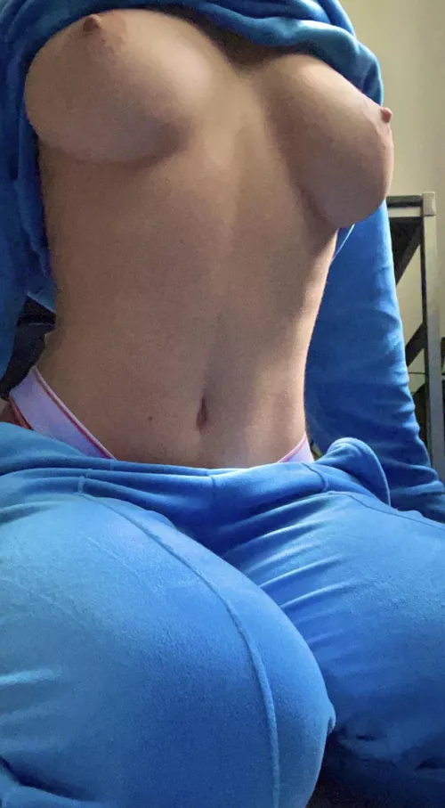 I hope my boobies make you as horny as I get when I show them