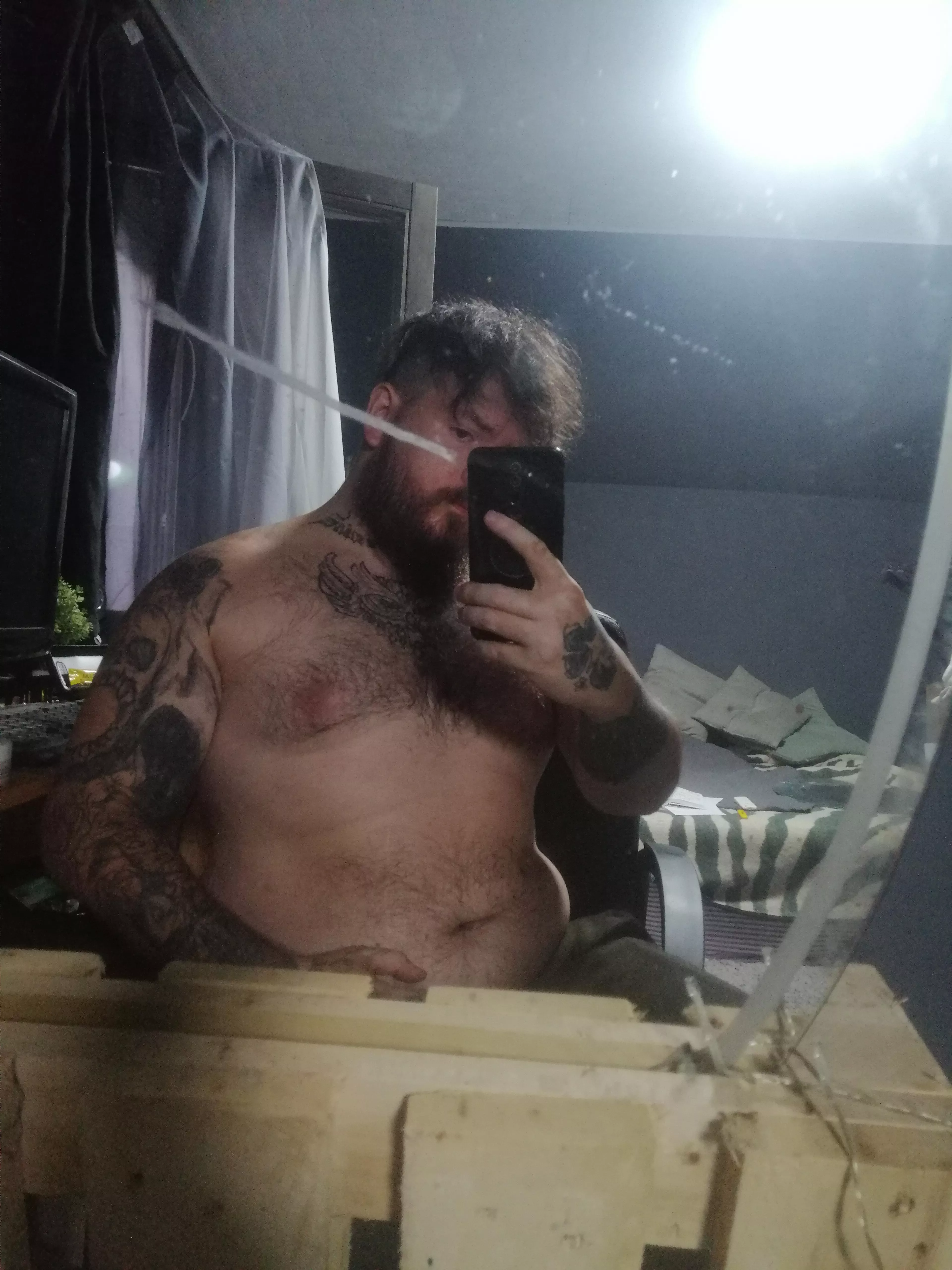 I rarely post shirtless photos because of my insecurity.... so what do you think?