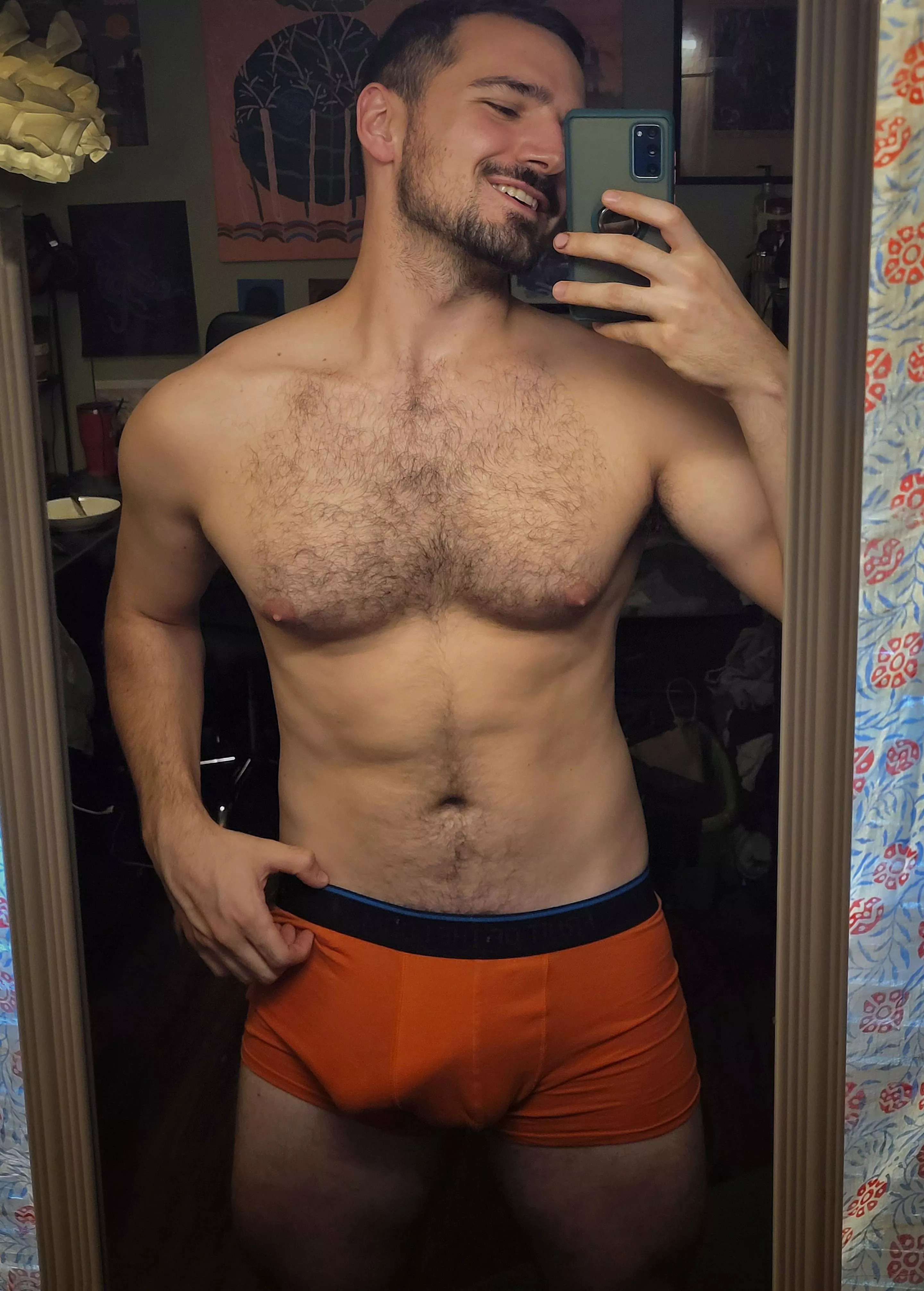 I think orange is my color