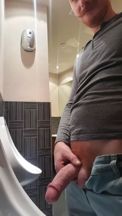 If you saw me in the loos would you take a peek?