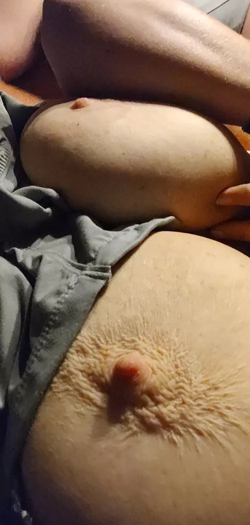 it was chilly in my room last night, they are so hard but still so little and pink!