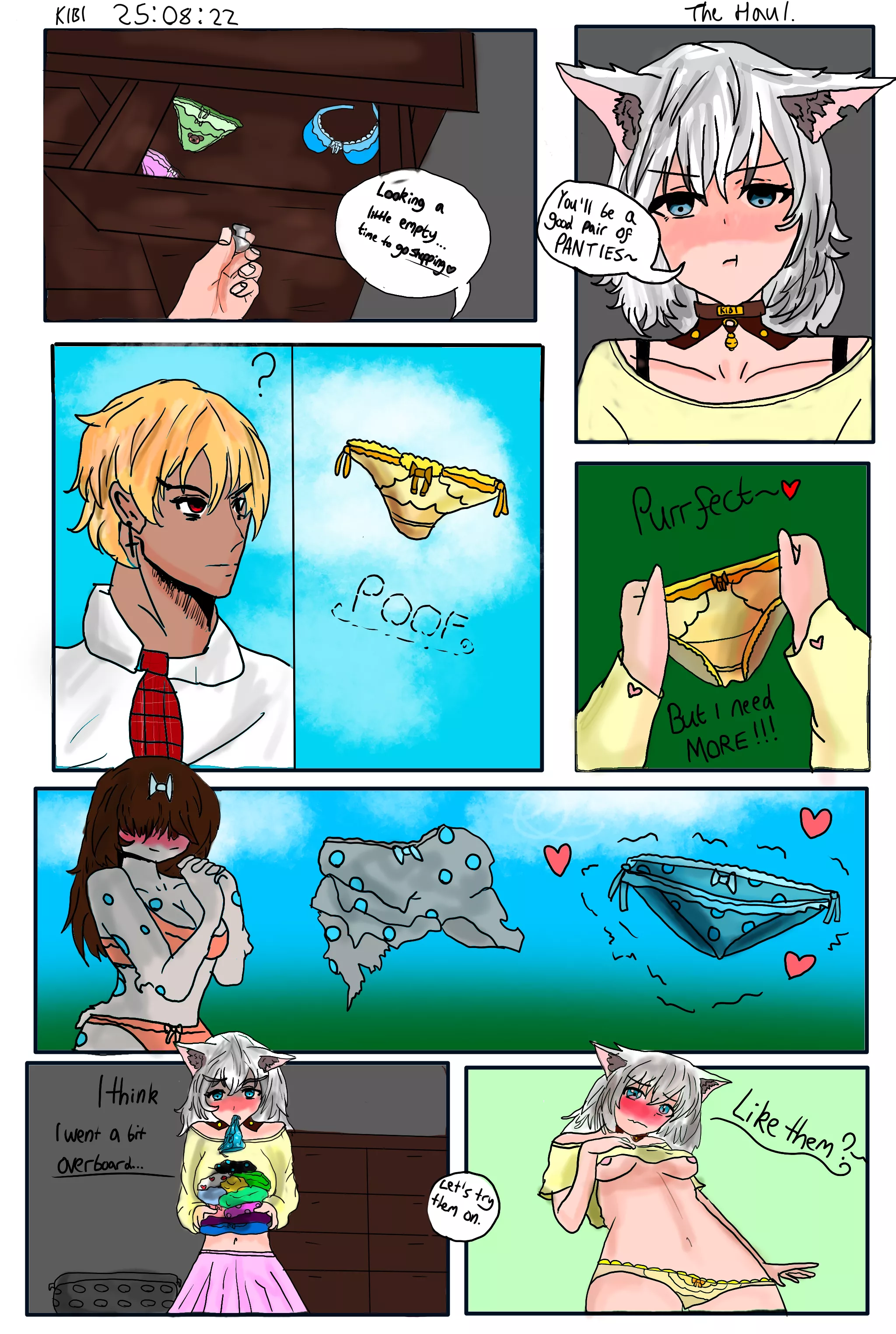 Jade's panty overhaul! (Inanimate) by KibiDoesArt