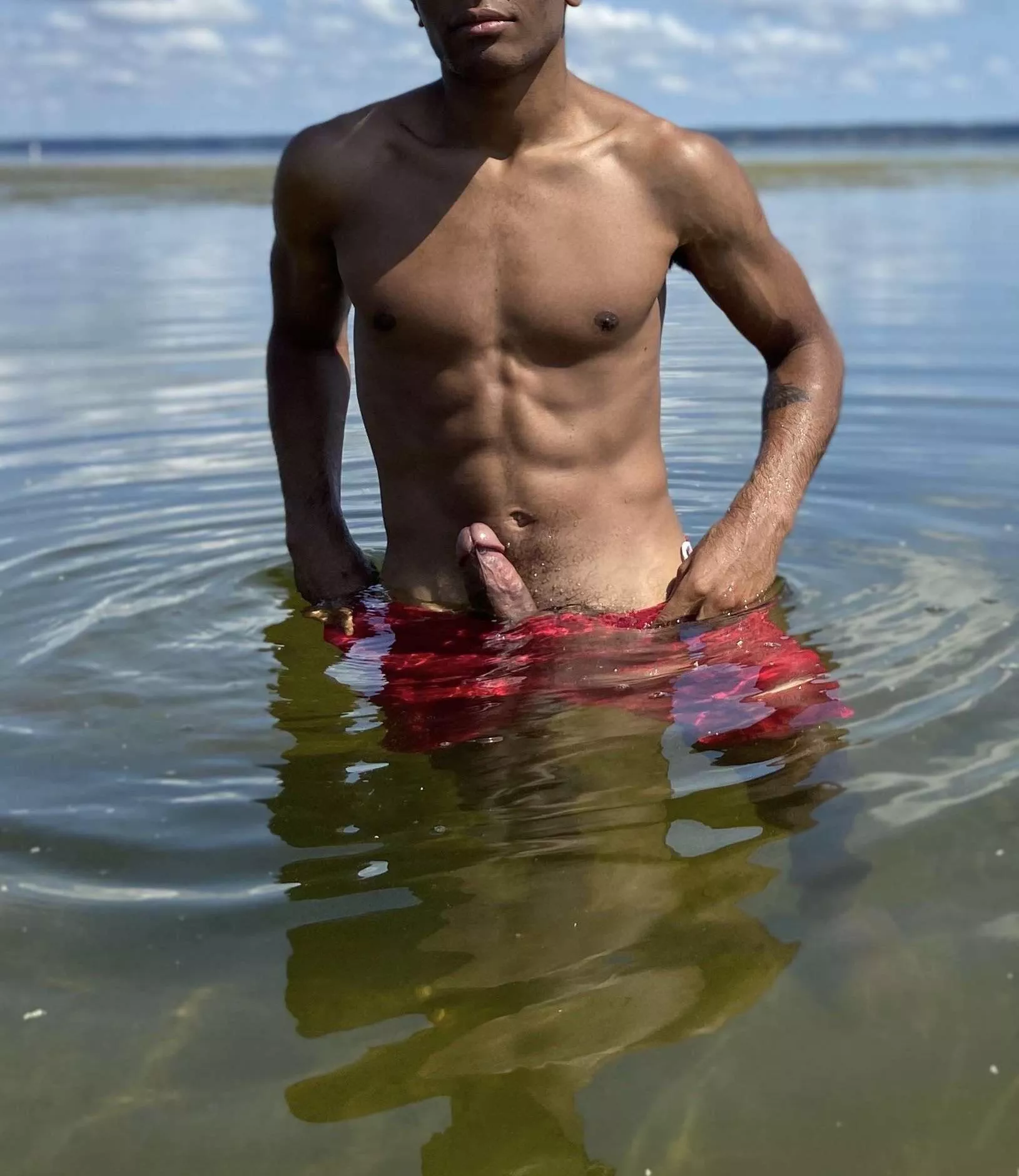 POV: your lifeguards shorts don’t fit