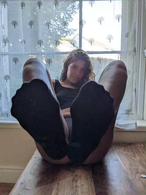 Wearing my best socks today