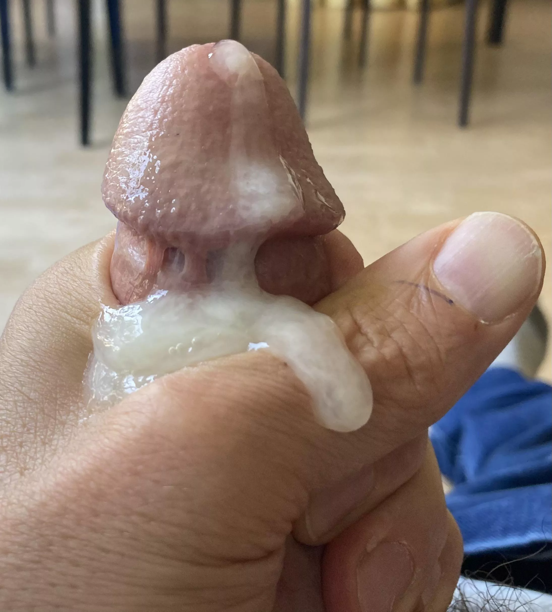 Who would like to lick it clean? I’m vegetarian!