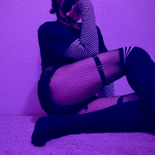 Fishnets are best! 🐰(3 of 5)