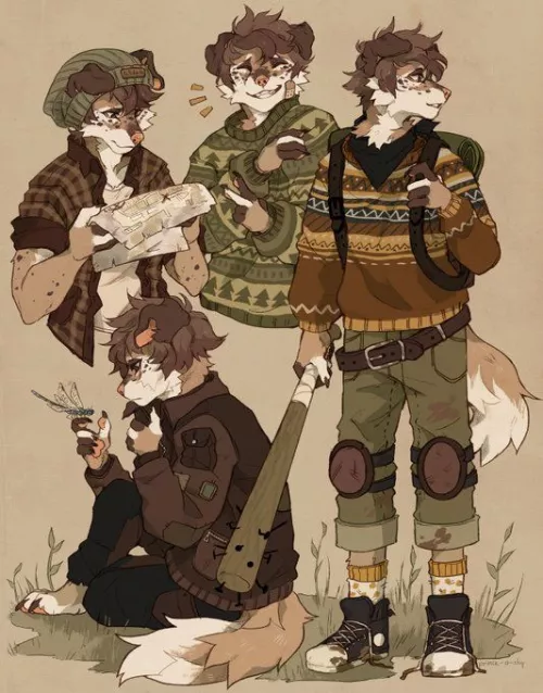 how can I learn to draw in style like this? (by @_ronvi on Twitter)