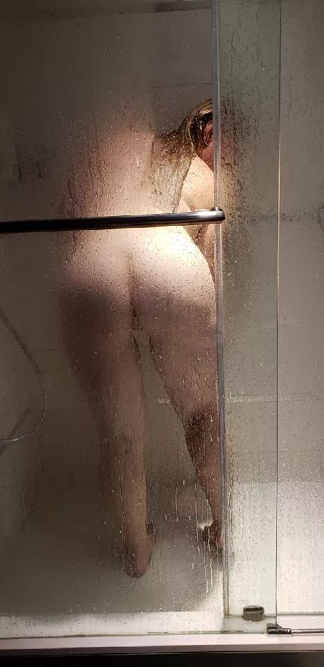 husband caught a few pics when I was in the shower