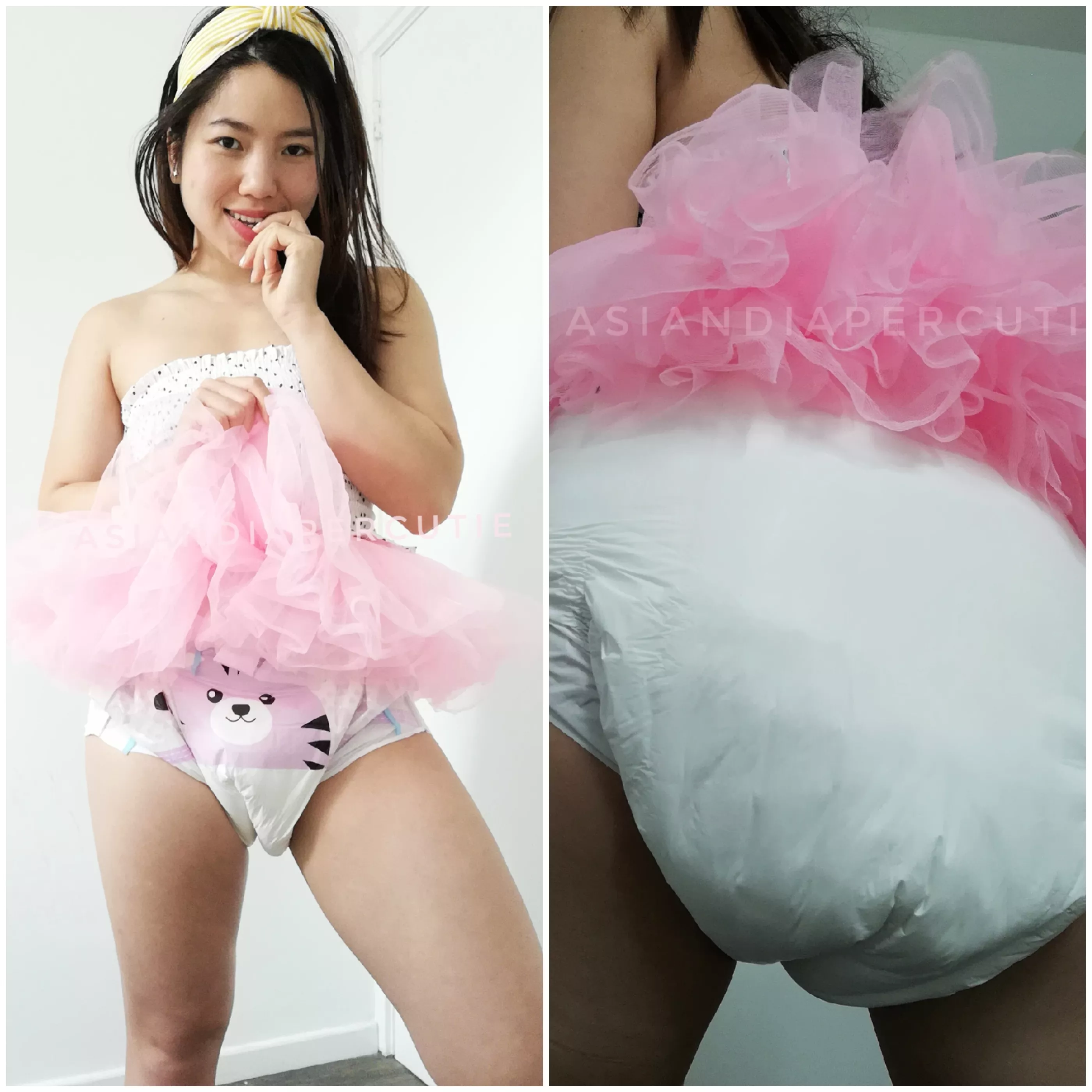 I have an idea: all ballet dancers should perform in full diapers like this 😉