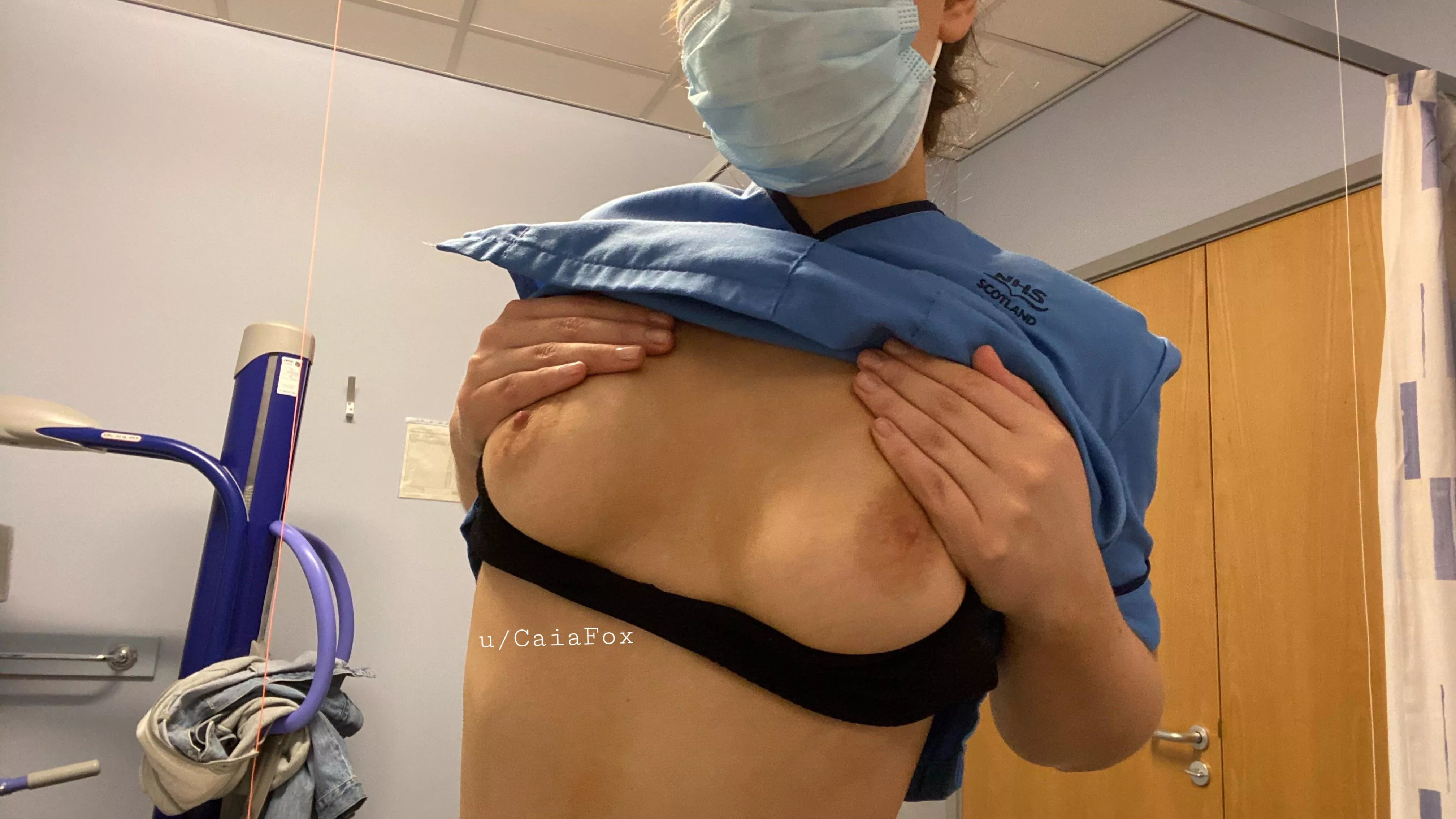 Just getting ready for my shift. Want to join me?