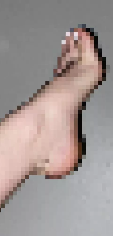 You can’t see it, but you could lick the cum off my foot if you’re a good boy for mommy.