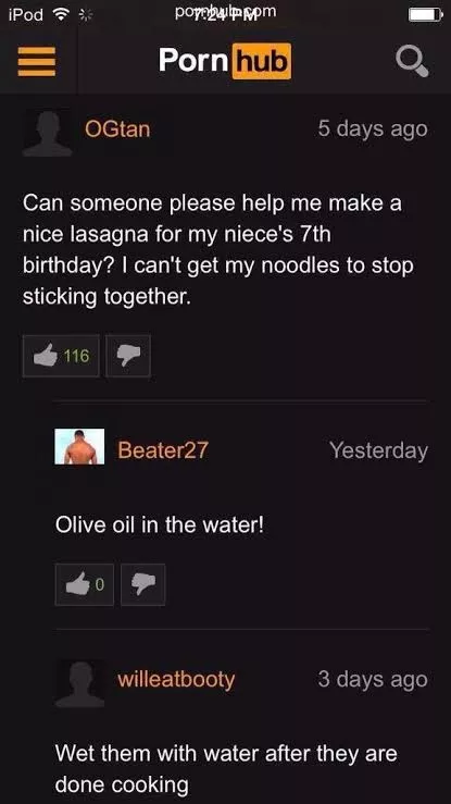 Ayo making lasagna with the fam for the niece