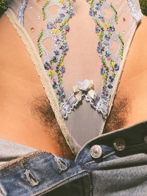 feminine & fuzzy baby.