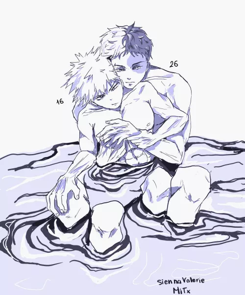 “Please Don’t Leave Me Again, Katsuki.” (By @Valerie_Mei1) | TodoBaku | My Hero Academia