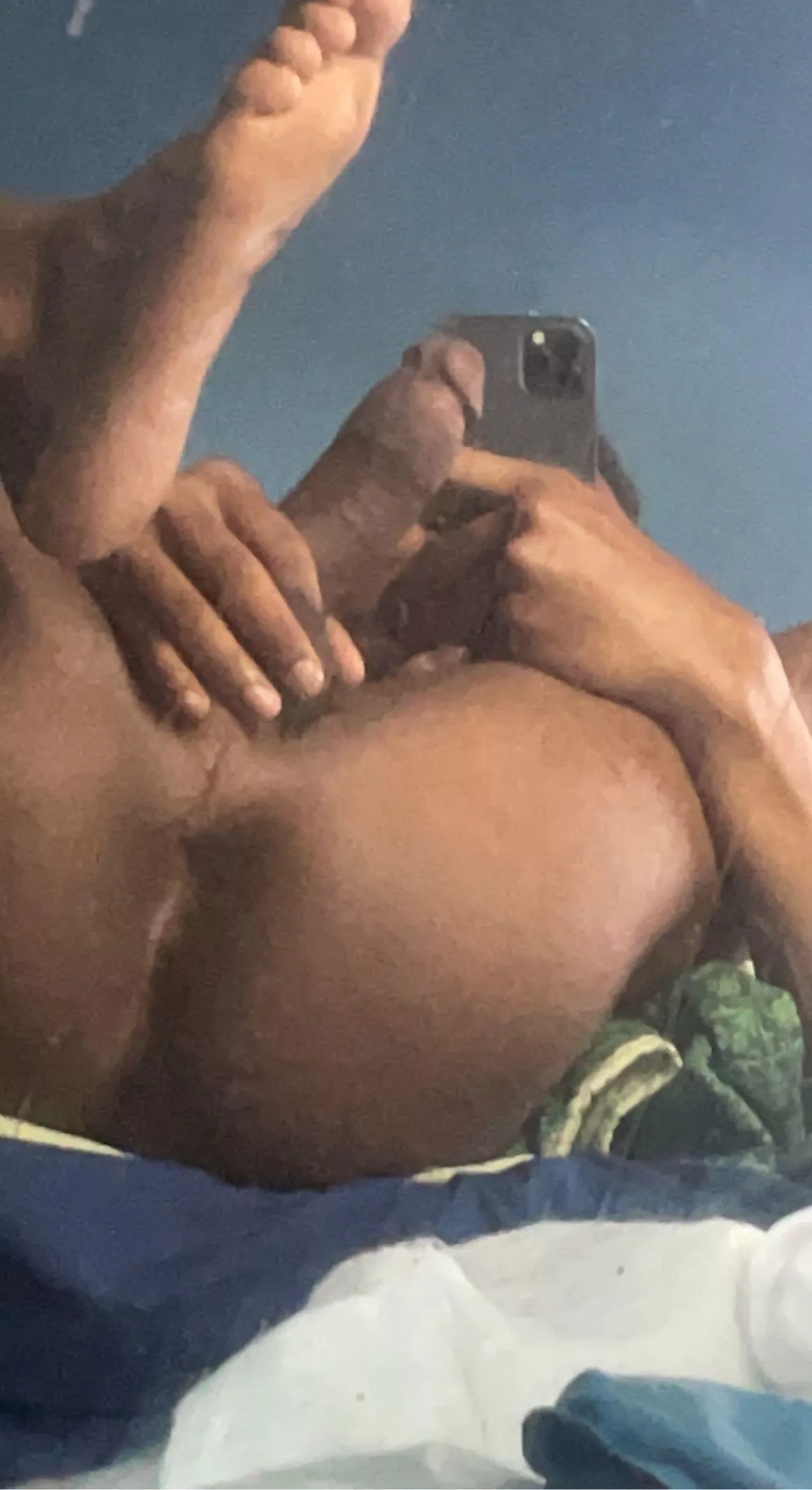 U walk in and see me like this, 😏 what’s the first thing you doing? 💦🙈