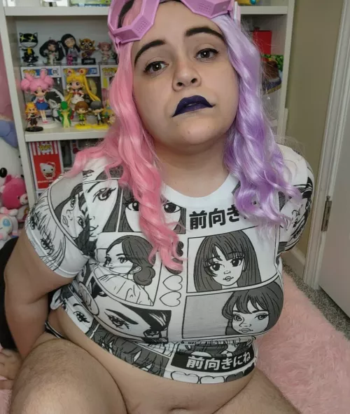 Would you be able to control yourself around me in a crop top?