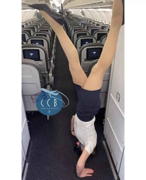 Apart from putting her head on that dirty floor, this is a very impressive picture