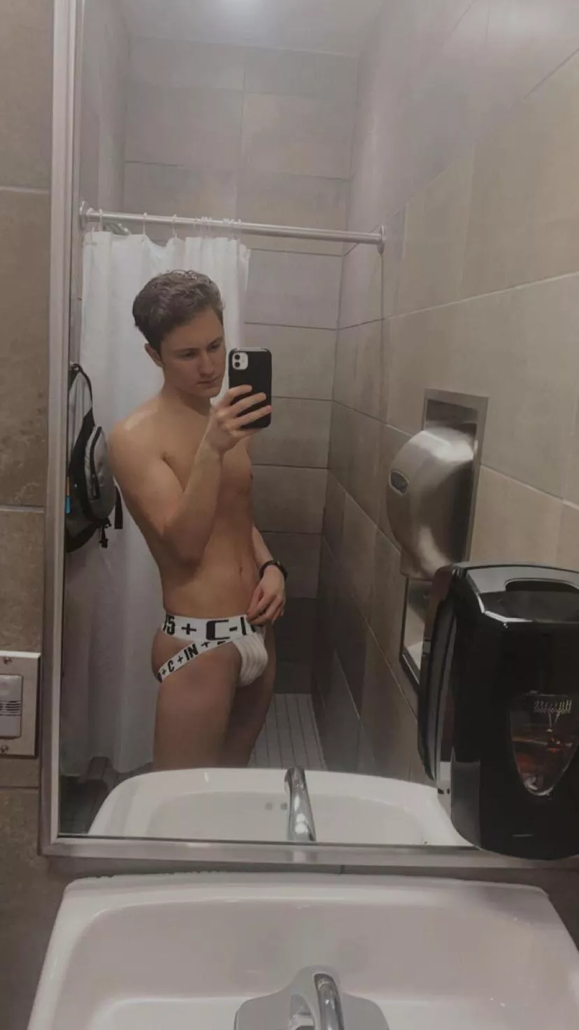 Find me in my jock and finver me in the saunas.