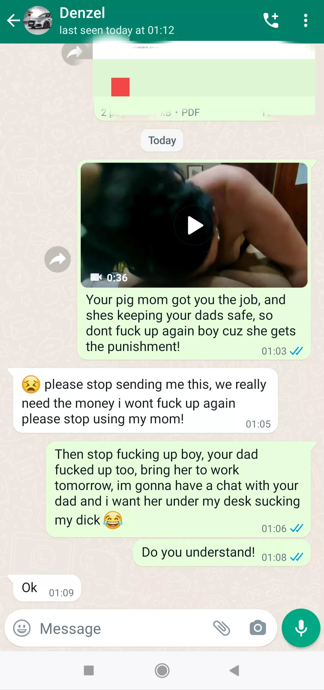 her weak 19yr old follow the footsteps of his old men, shes fun!