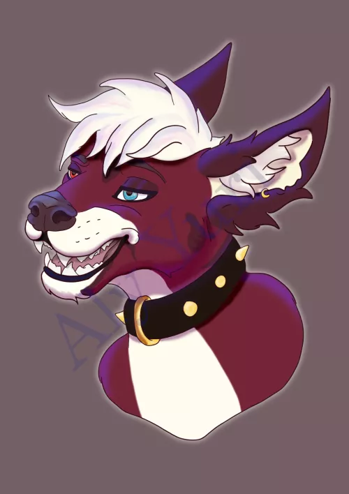 Here is the latest commission I did for a lovely fur on discord! (Commissions Open)