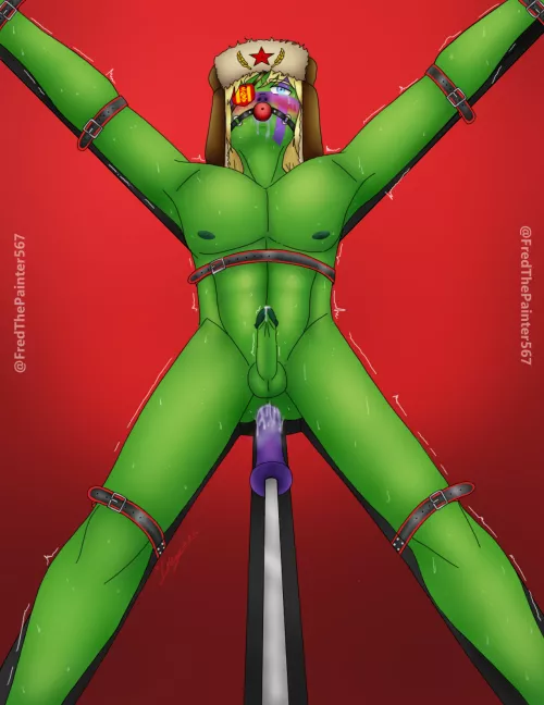 how long you keeping him in there?~(humanforestfox)