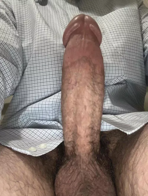 I always get so hard at work. Can someone help me before I go back to me desk?