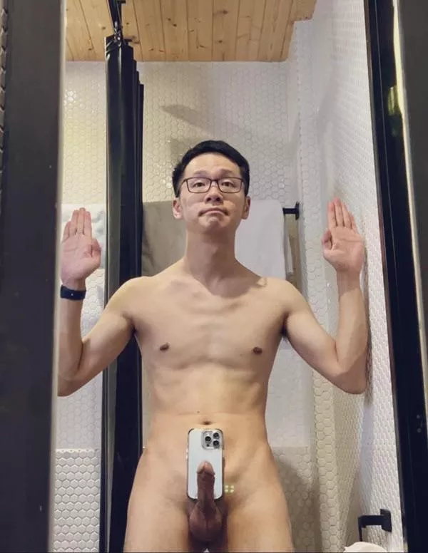 I surrender myself… and my dick to you