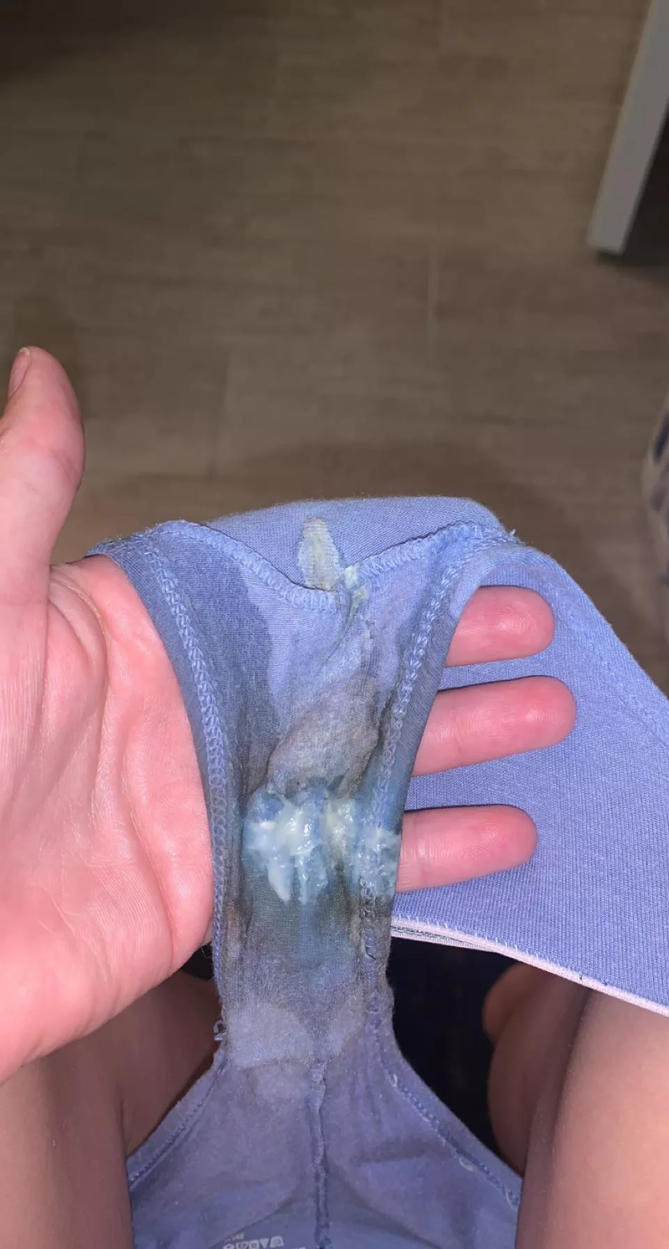 My nurse panties get so dirty after only wearing them for 12 hours 😳