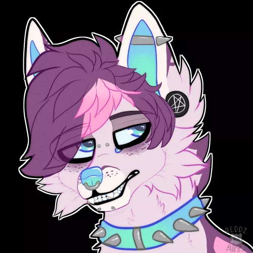 Ollie (art by me, @ArtzRedd on Twitter)