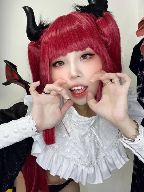 Rizu Kyun from My dress up darling by holo.saxual 💕💗