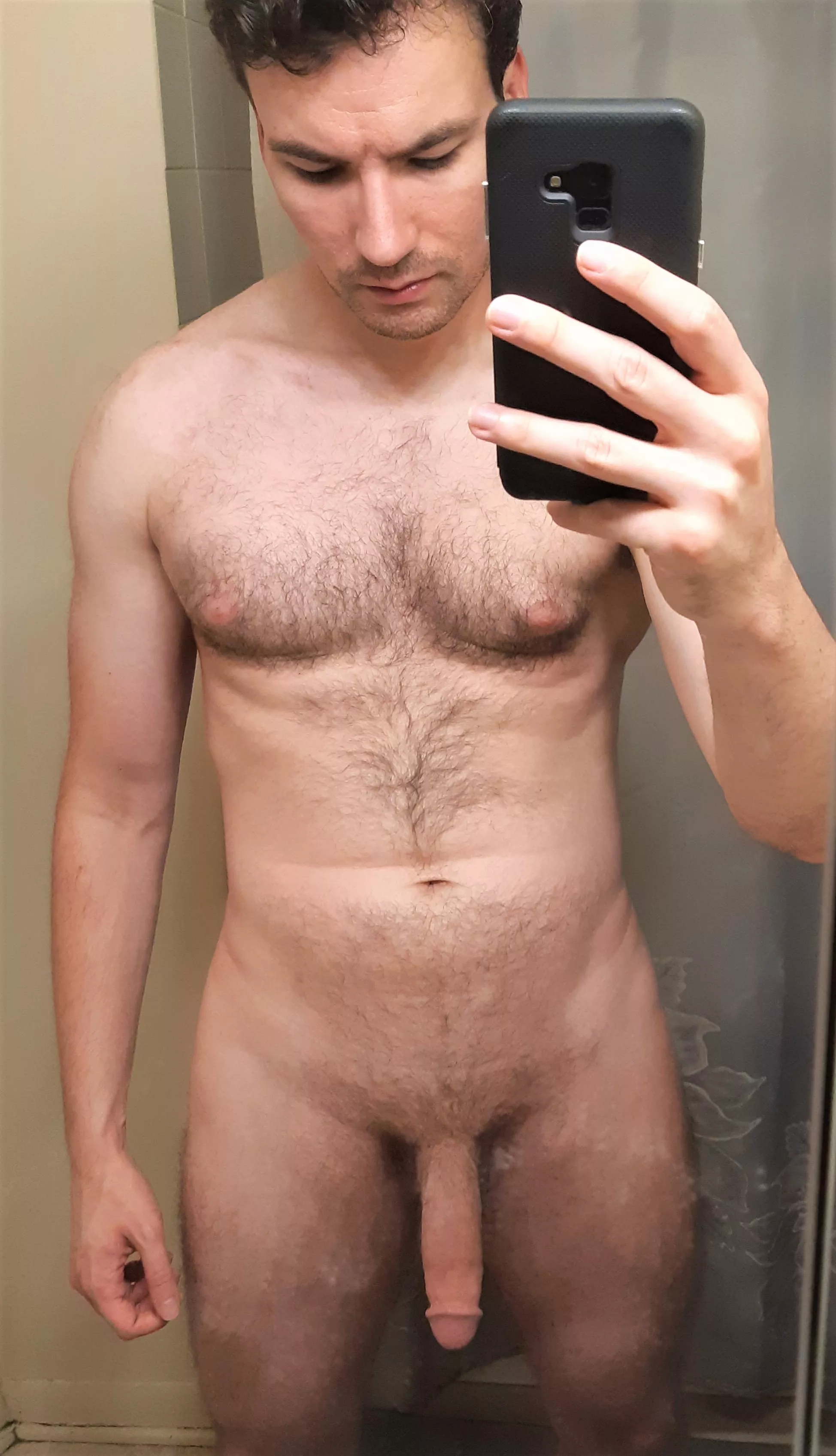 Screw it! Here's my full face and naked body. I don't mind. Nudity is natural