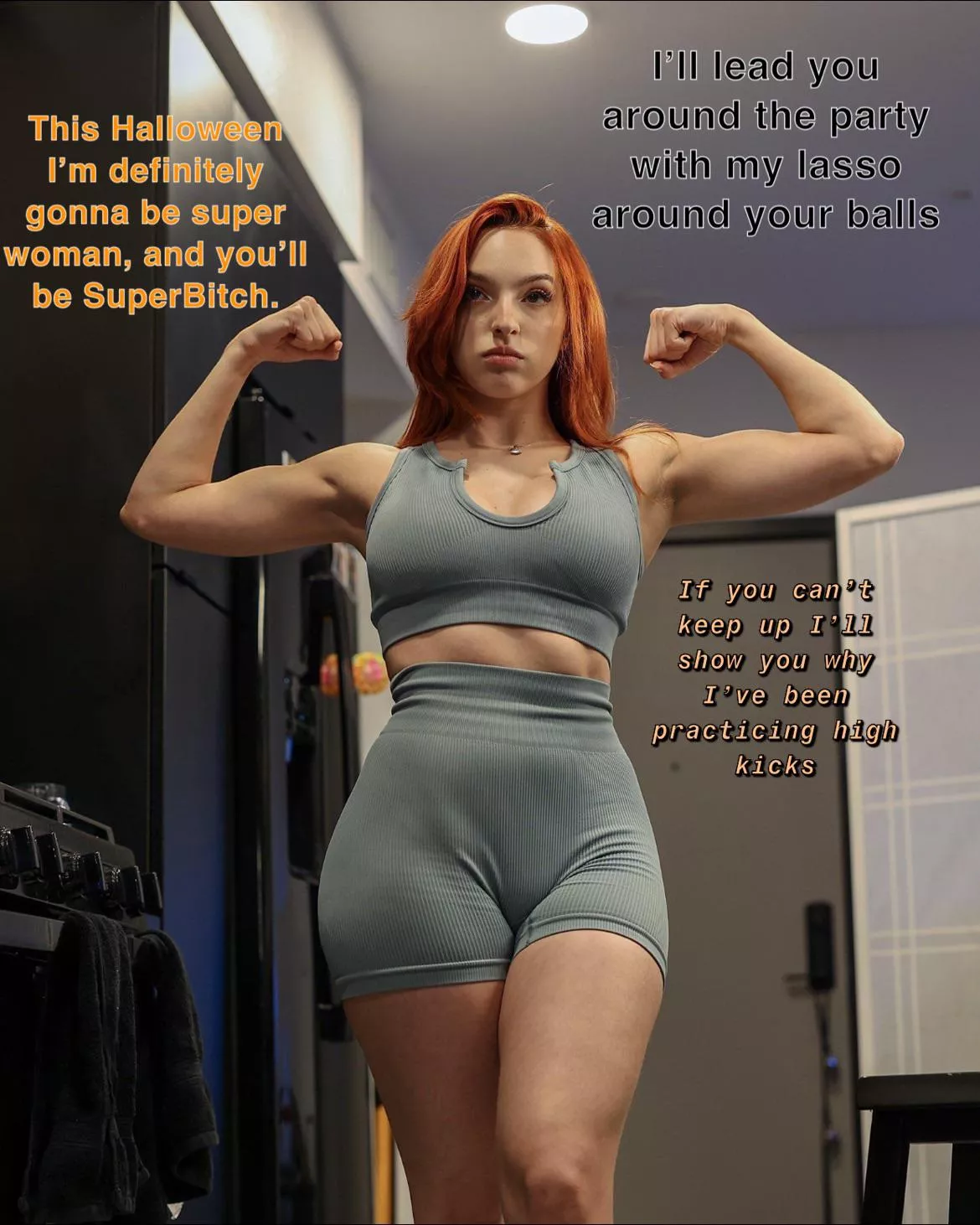 We’ll work on your costume