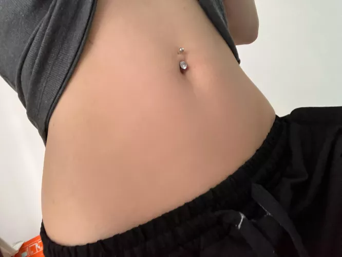 You have permission to cum on my bellybutton