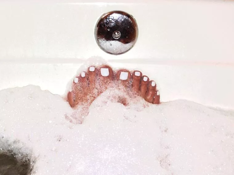 50 yo milf who loves showing off my feet. Should I continue.