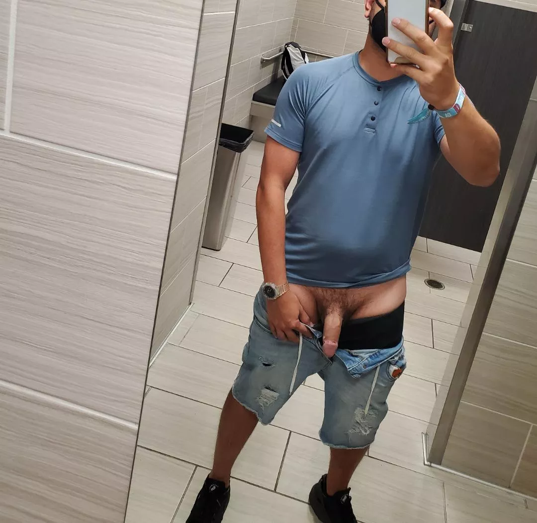 airport bathroom fun?