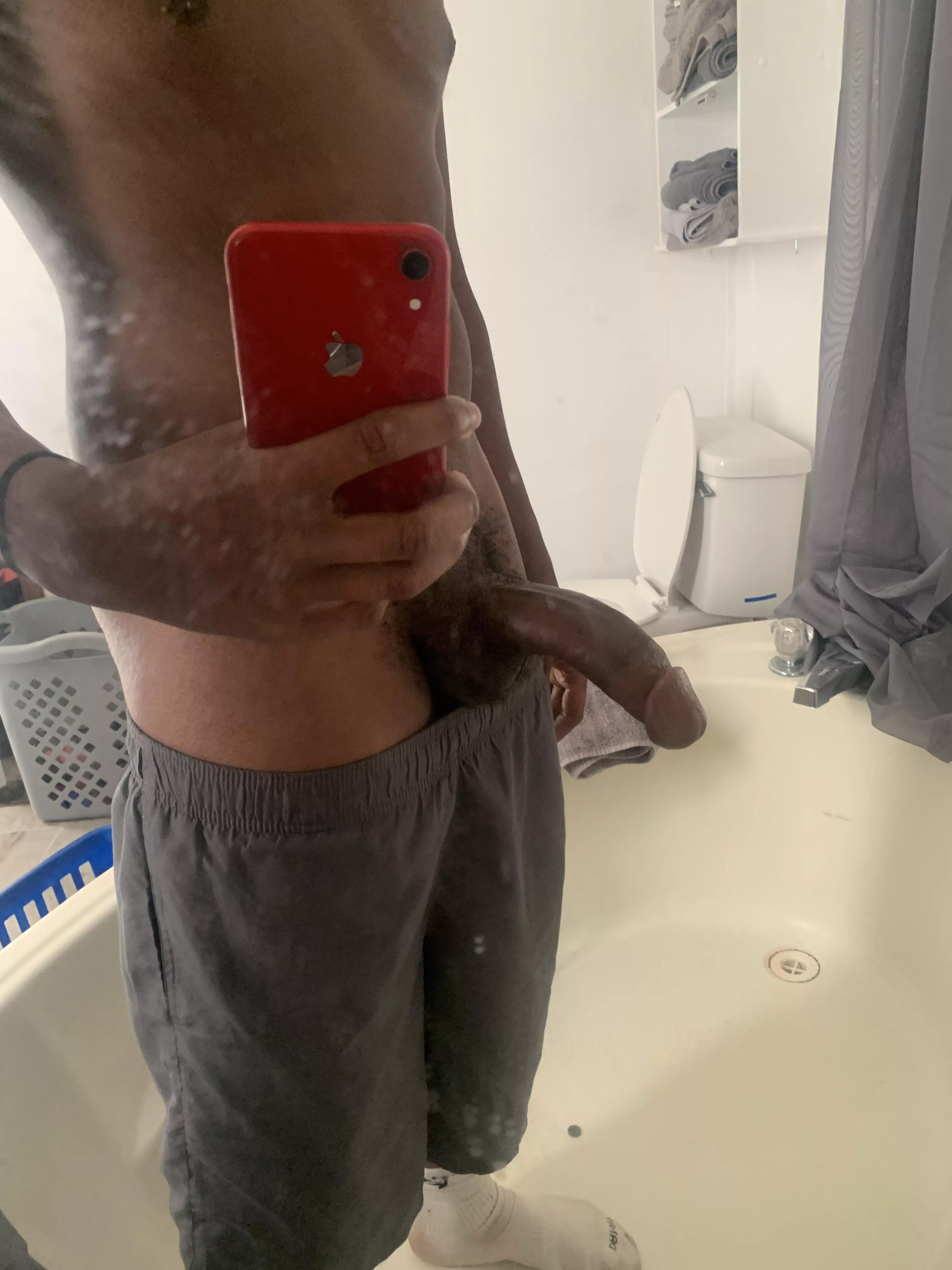 found a life size tootsie roll in my mirror