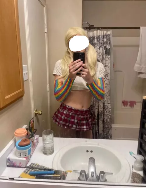 I look so good as a girl I don’t think I’m going back