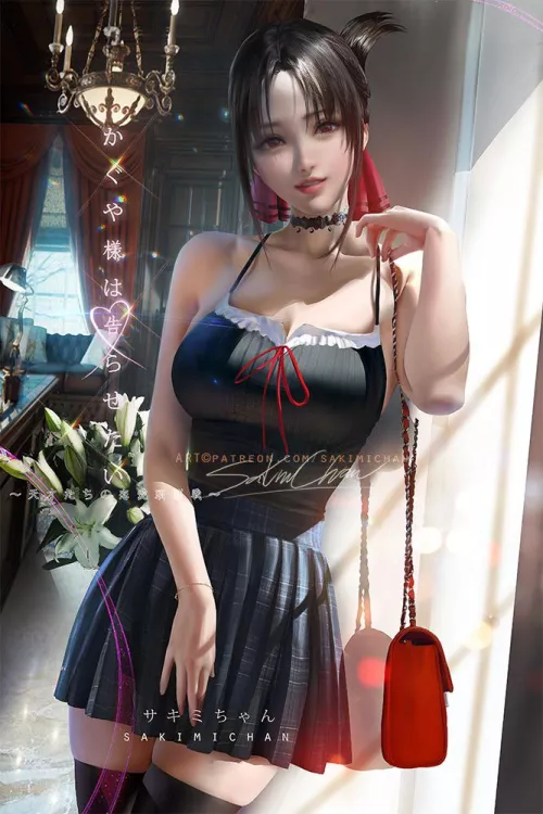 Kaguya as milf (@sakimichan) [Kaguya-sama Love Is War]