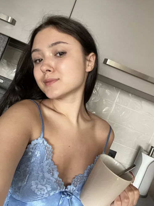 Trying to cheer up with coffee, but I think I need something else to cheer me up [F]