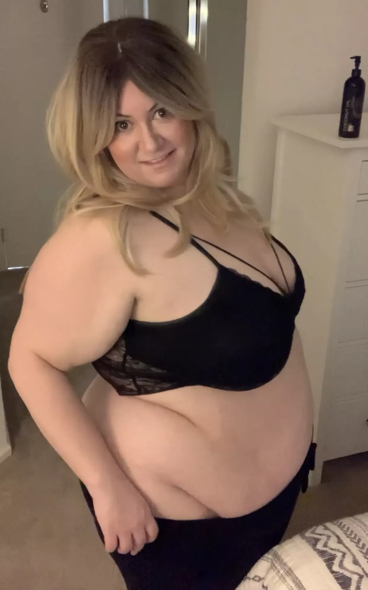 wanna help rub in my coconut oil?