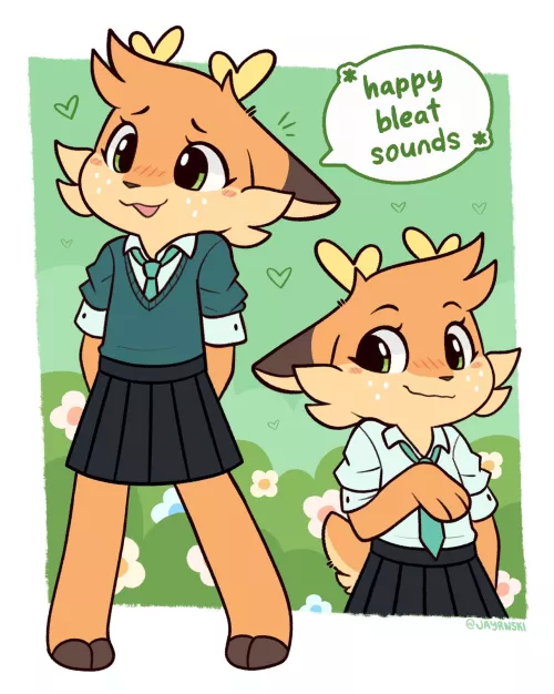 A very dapper deer! 🦌 (@jayrnski)