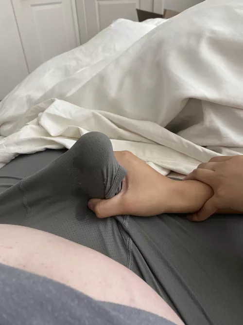 Asian hands get him excited 😉