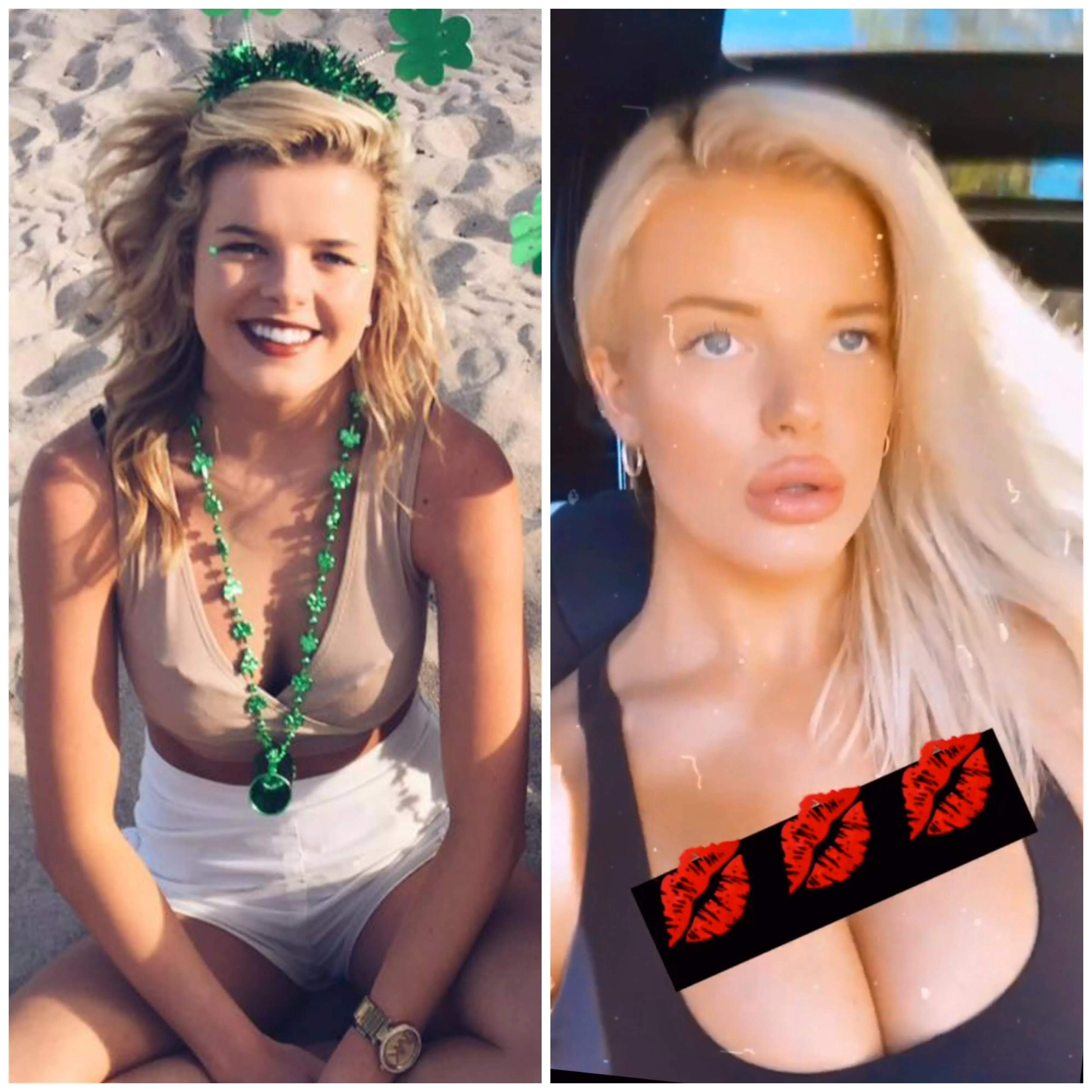 Cute sorority girl to bimbo goddess