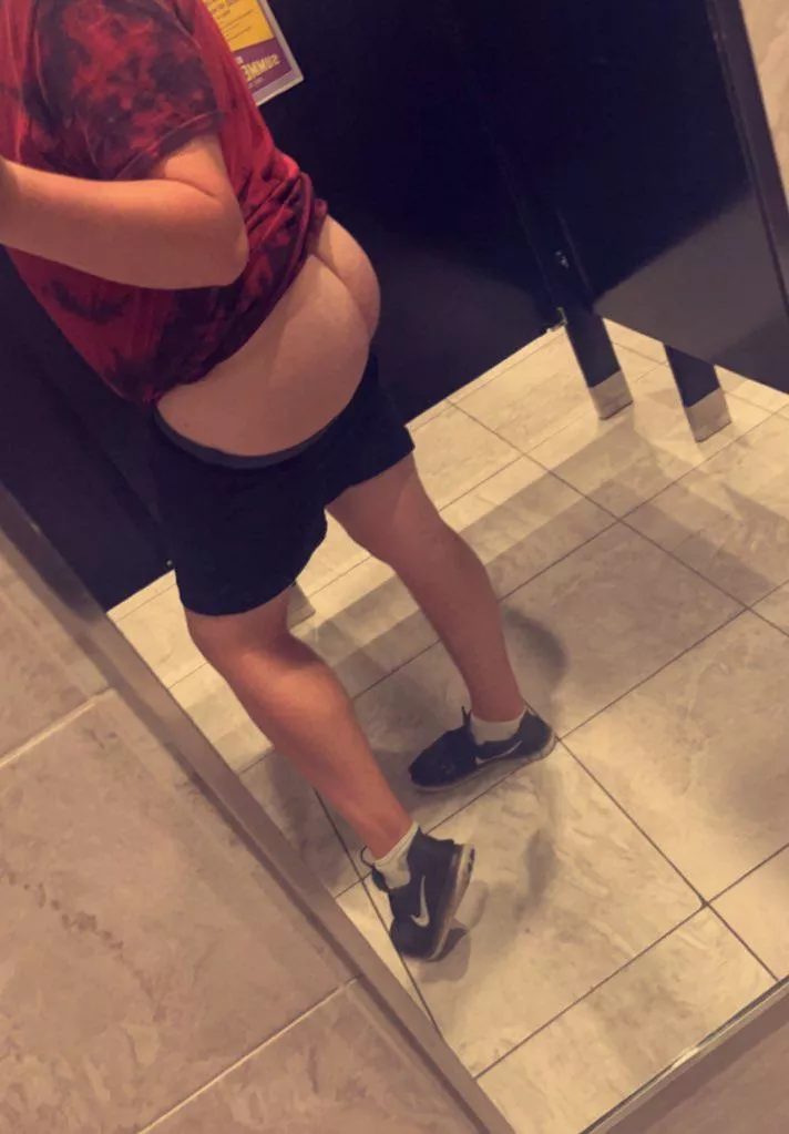 First day in the gym in two years. Ready for this ass to grow!