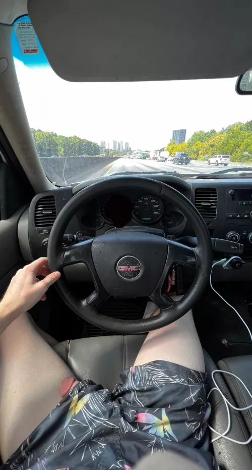 Guess who decided to park his head out on the way to my next job