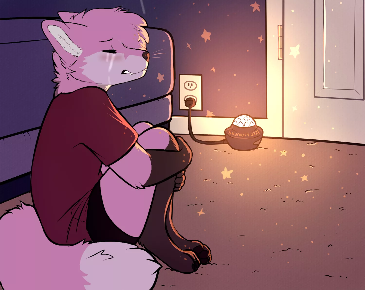 Just some vent art, I need to get some anger put somehow- (Base by skunkify)