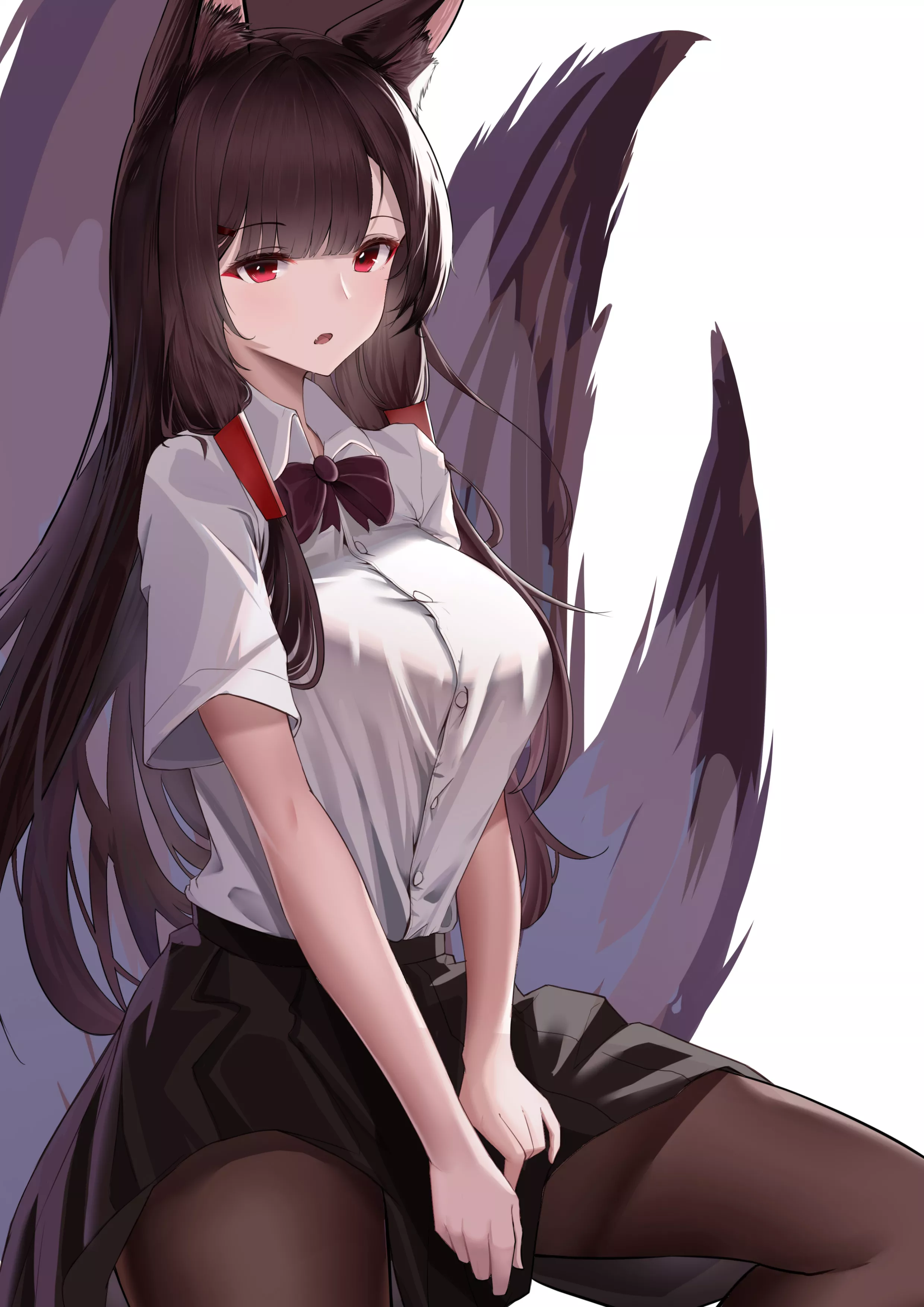 School girl Akagi